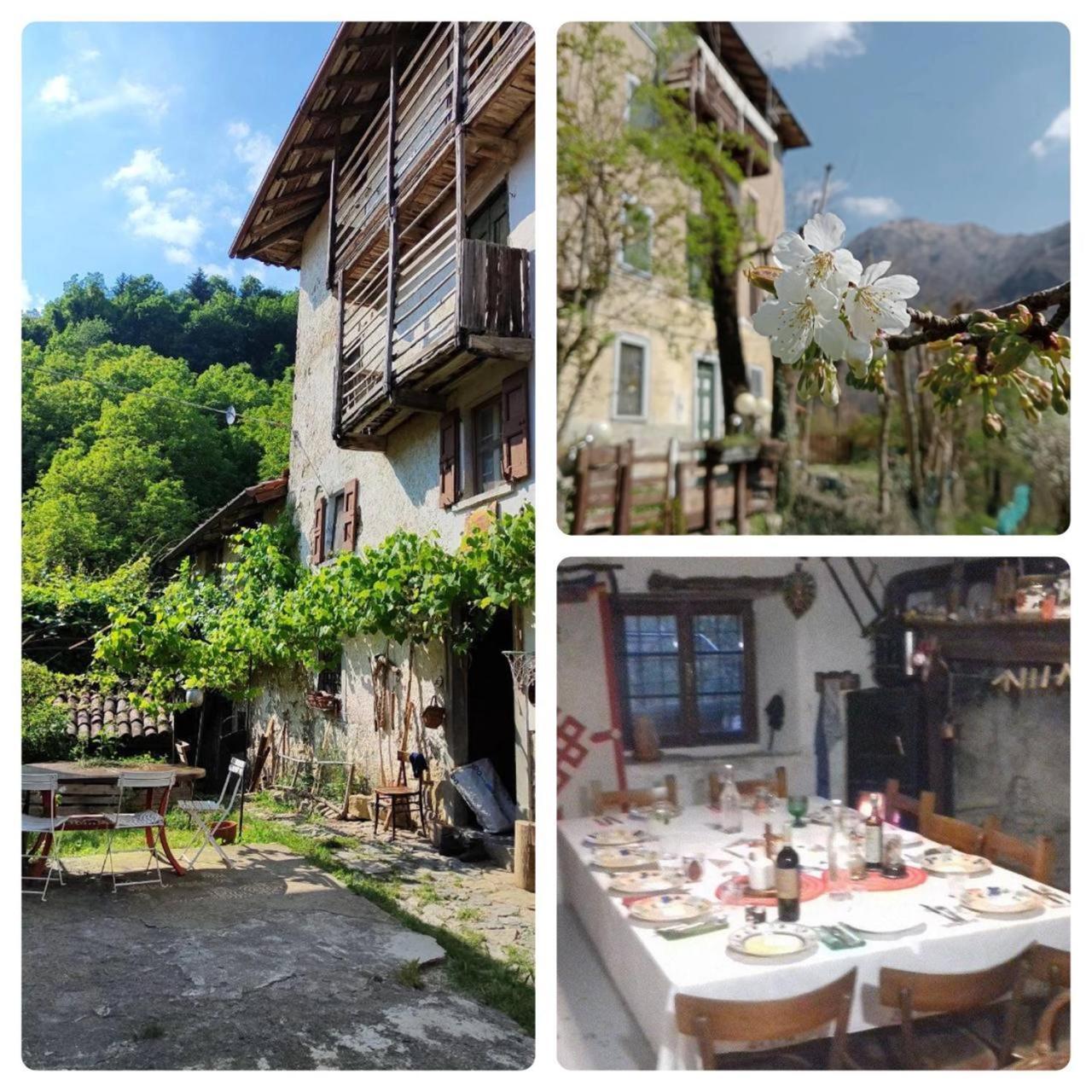Agriturismo Cascina Gervasoni San Giovanni Bianco Eksteriør billede